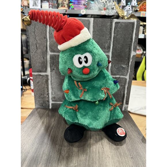 Sound N Light Animated Dancing Singing Plush Rockin Around the Christmas Tree - Picture 1 of 4